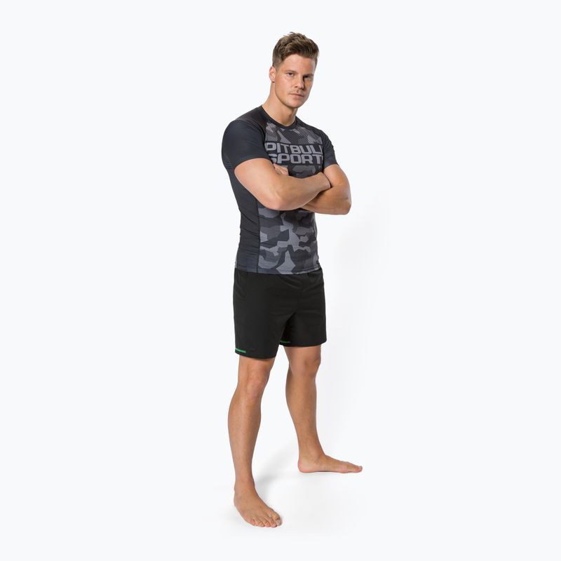 Рашгард чоловічий Pitbull West Coast T-S Rash Dillard black camo 2
