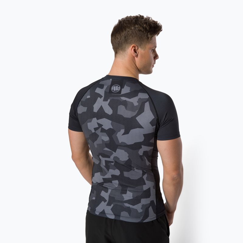 Рашгард чоловічий Pitbull West Coast T-S Rash Dillard black camo 3