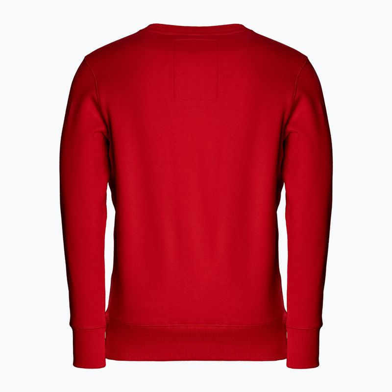 Кофта чоловіча Pitbull West Coast Small Logo червона 118022450003 2