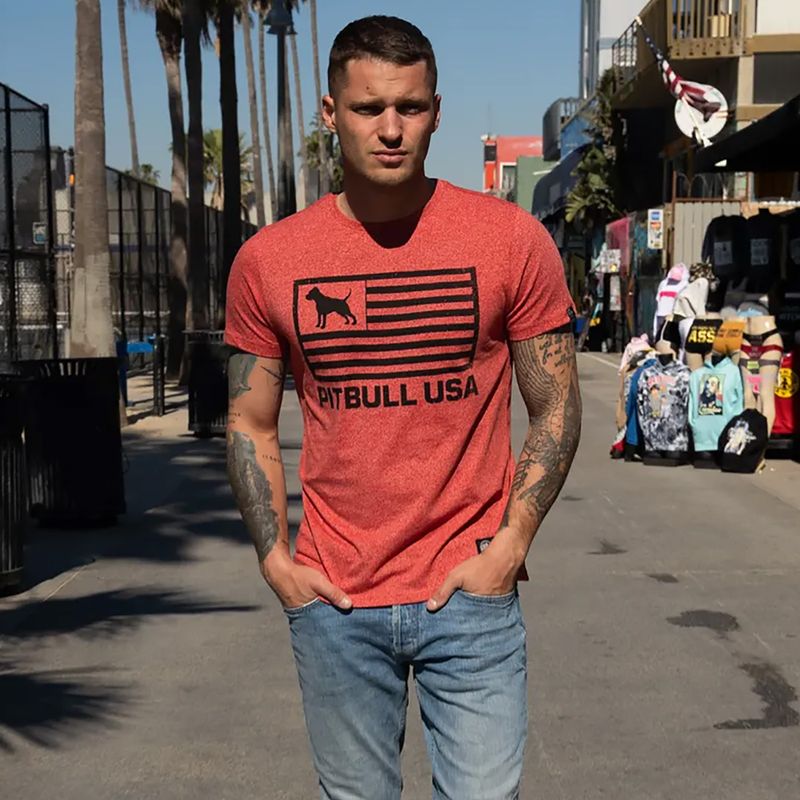 Футболка чоловіча Pitbull West Coast T-S Pitbull West Coast USA red 8