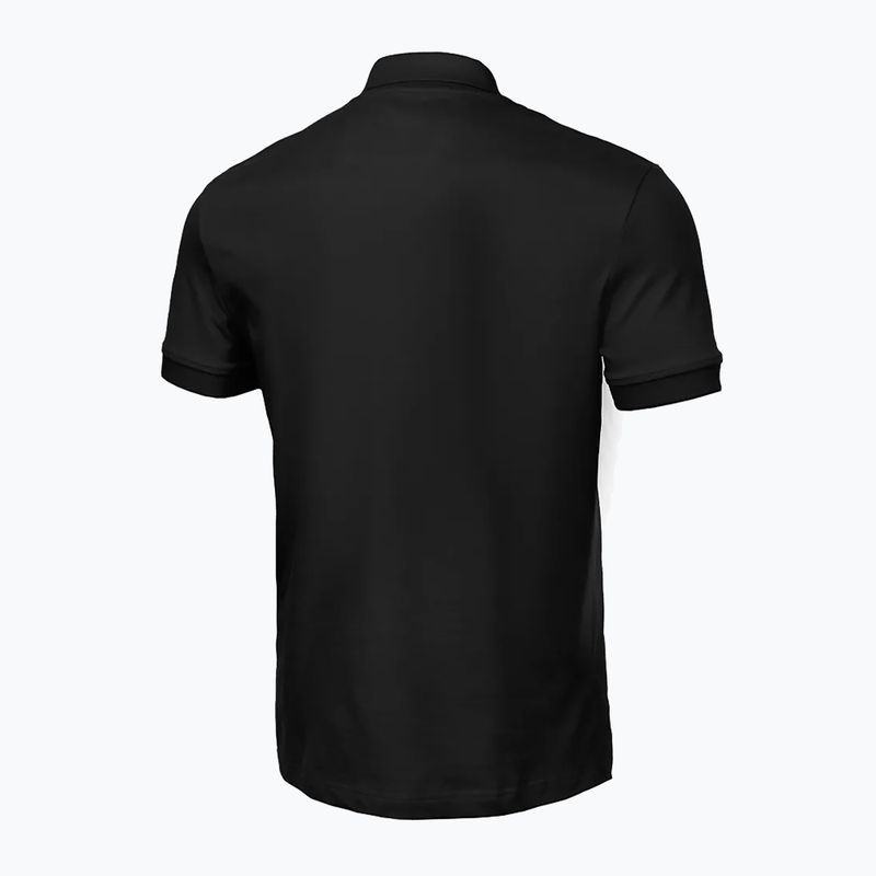 Футболка поло чоловіча Pitbull West Coast Polo Jersey Small Logo 210 GSM black 2