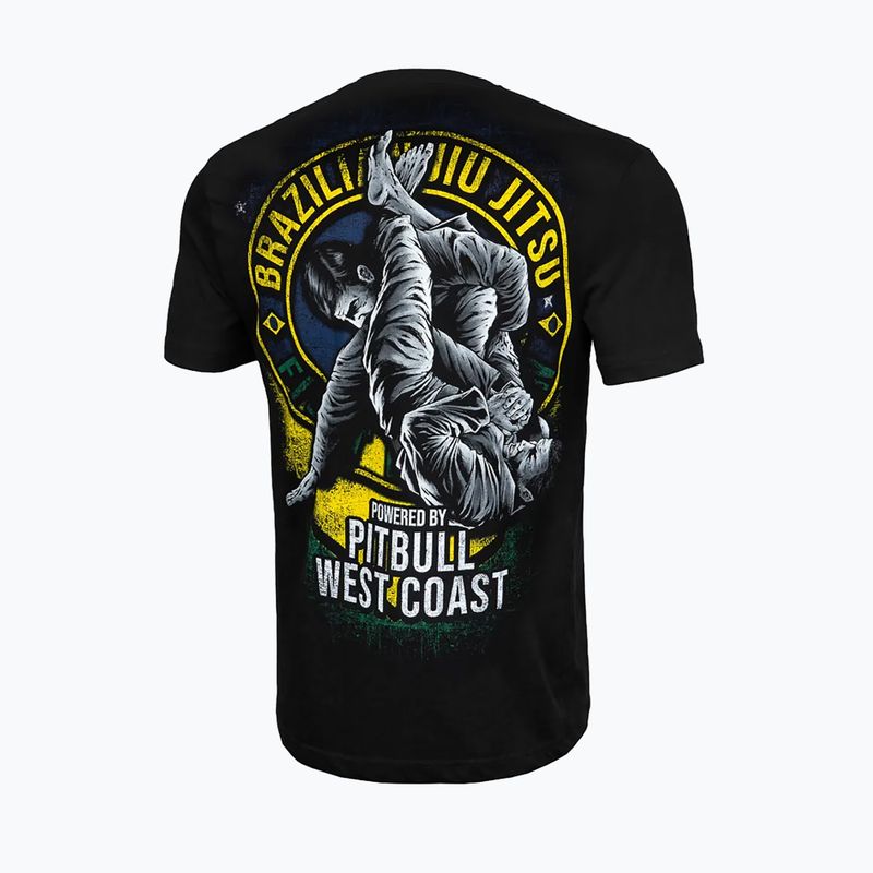 Футболка чоловіча Pitbull West Coast Brazilian Jiu Jitsu black 2