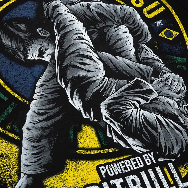 Футболка чоловіча Pitbull West Coast Brazilian Jiu Jitsu black 5
