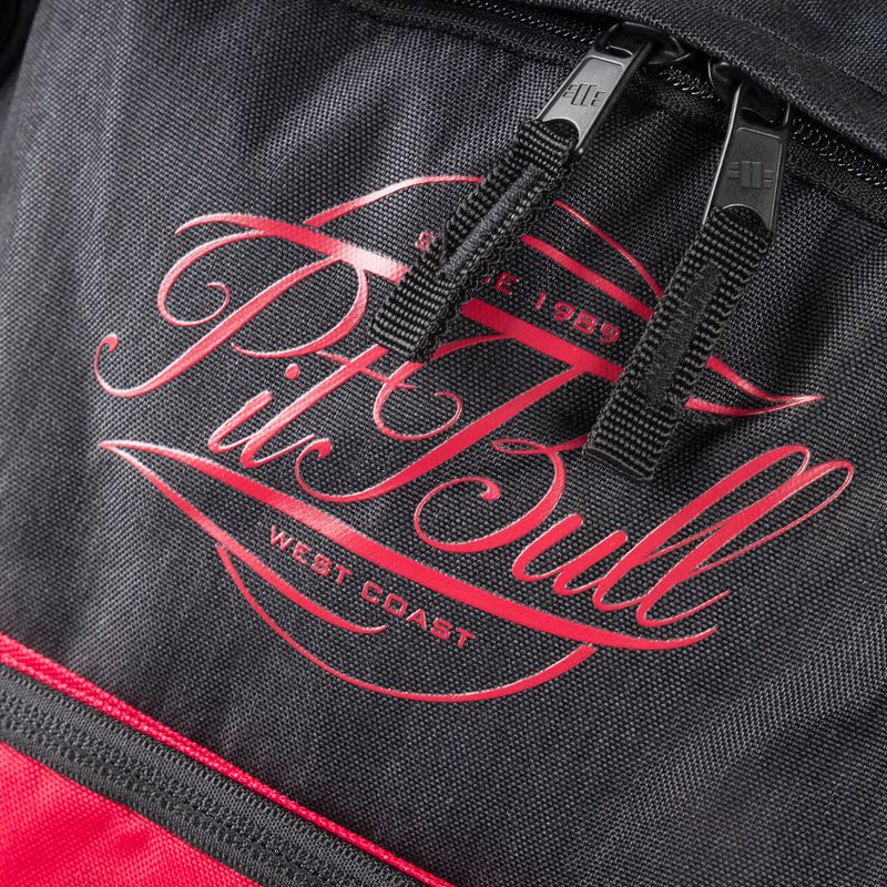 Рюкзак чоловічий Pitbull West Coast Pitbull Ir 28 l black/red 5