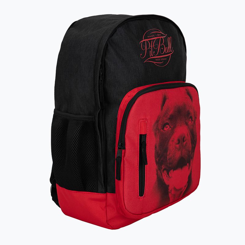 Рюкзак чоловічий Pitbull West Coast Pitbull Ir 28 l black/red 9