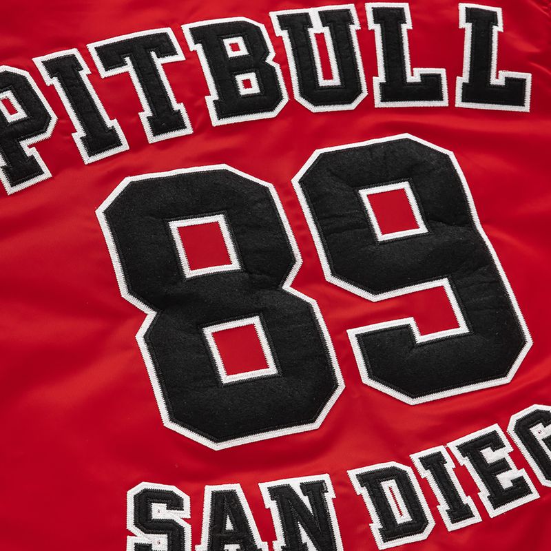 Куртка чоловіча Pitbull West Coast Silverwing Padded Varsity red 5