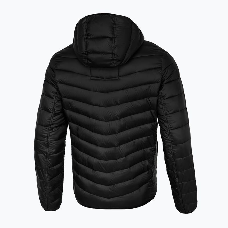 Пуховик чоловічий Pitbull West Coast Royston Hooded Quilted black 2