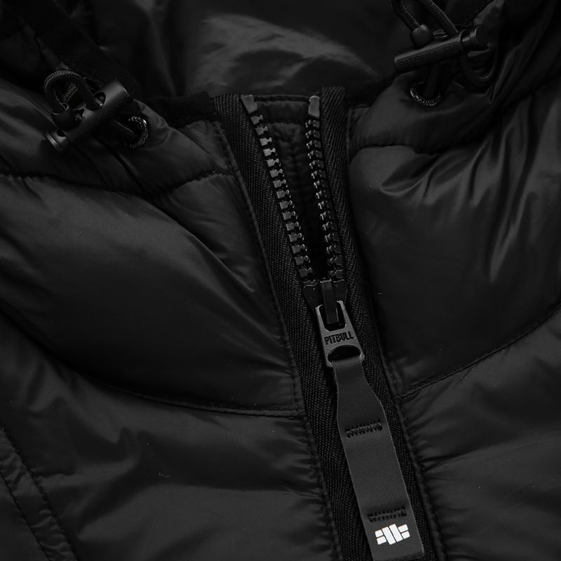Пуховик чоловічий Pitbull West Coast Royston Hooded Quilted black 3