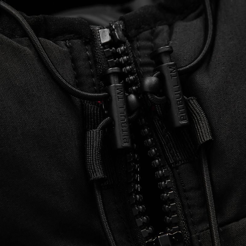 Куртка зимова чоловіча Pitbull West Coast Greyfox Hooded Quilted black 6