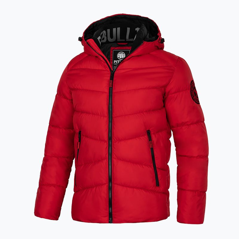 Пуховик чоловічий Pitbull West Coast Mobley red 2