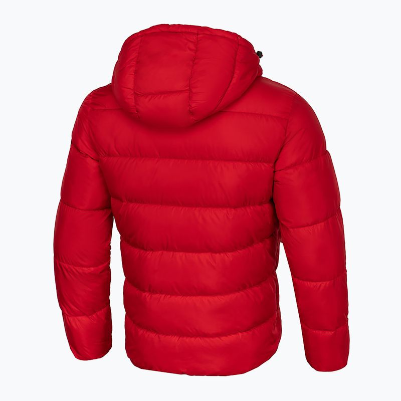 Пуховик чоловічий Pitbull West Coast Mobley red 3
