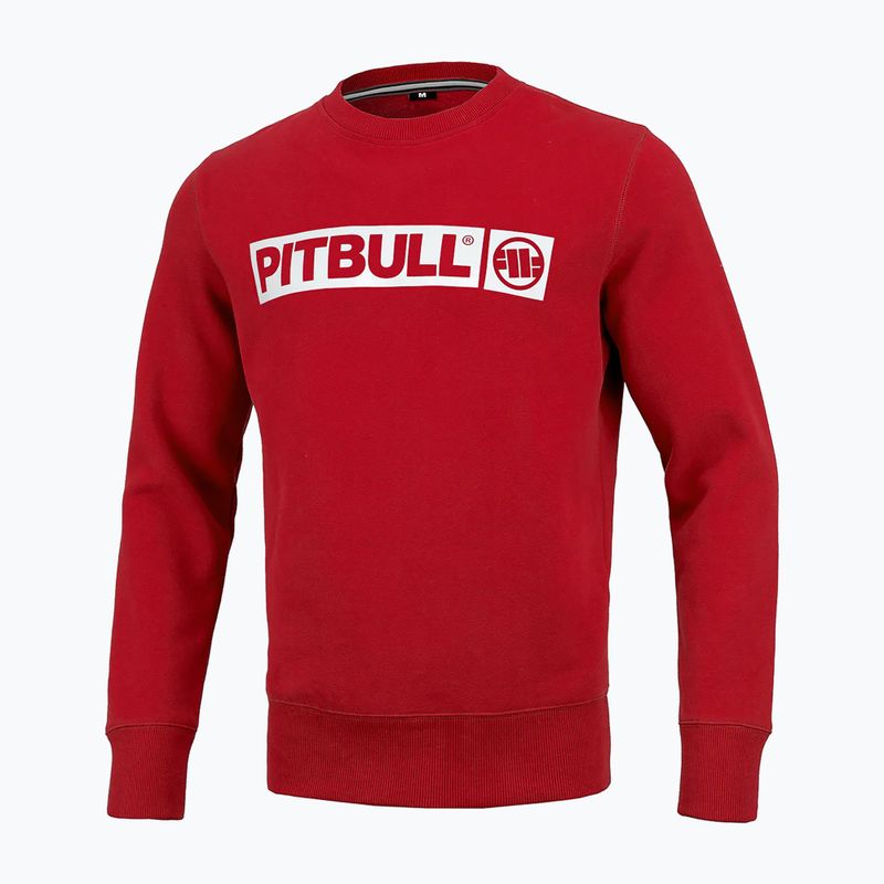 Кофта чоловіча Pitbull West Coast Crewneck Hilltop Terry Group red