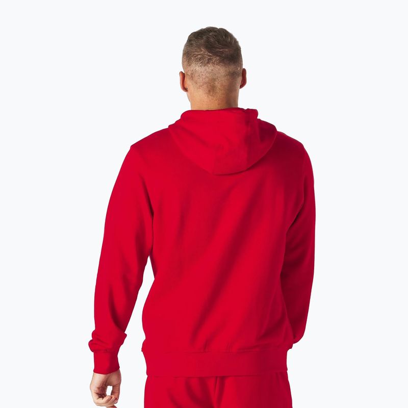 Кофта чоловіча Pitbull West Coast Hooded Hilltop Terry Group red 2
