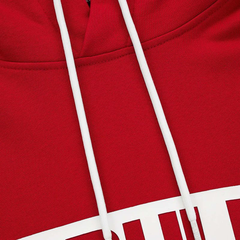 Кофта чоловіча Pitbull West Coast Hooded Hilltop Terry Group red 5