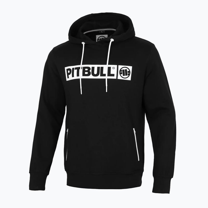 Кофта чоловіча Pitbull West Coast Hooded Hilltop Terry Group black 3