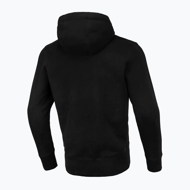 Кофта чоловіча Pitbull West Coast Hooded Hilltop Terry Group black 4