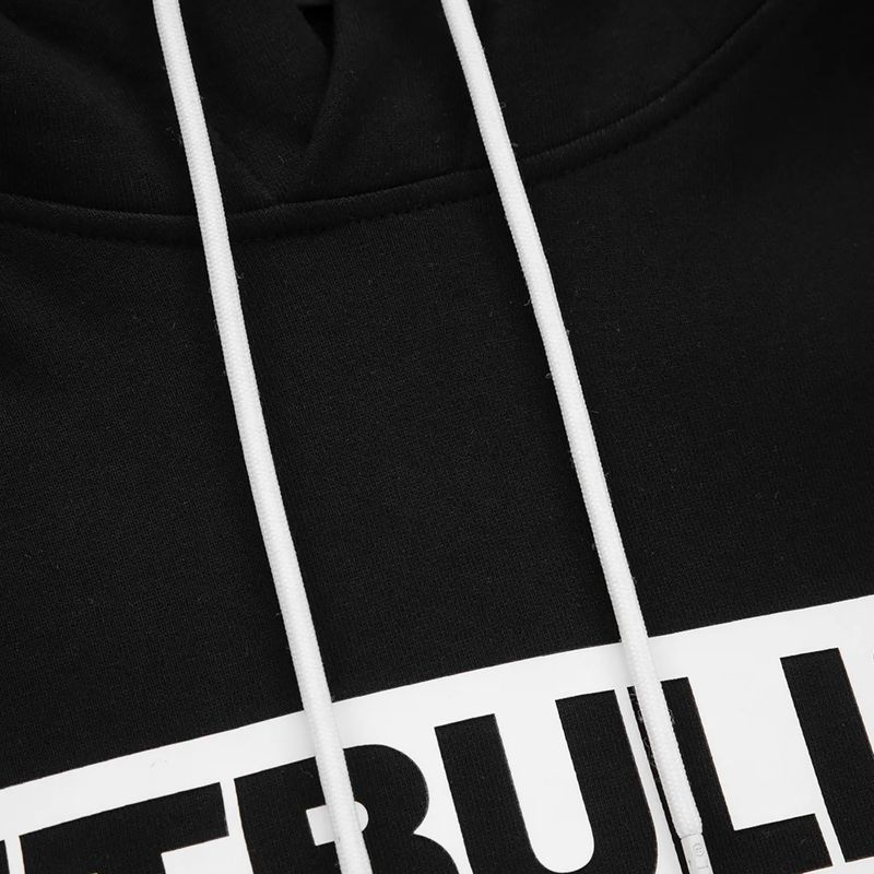 Кофта чоловіча Pitbull West Coast Hooded Hilltop Terry Group black 5