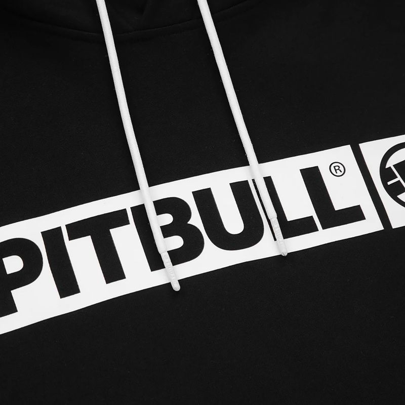 Кофта чоловіча Pitbull West Coast Hooded Hilltop Terry Group black 6