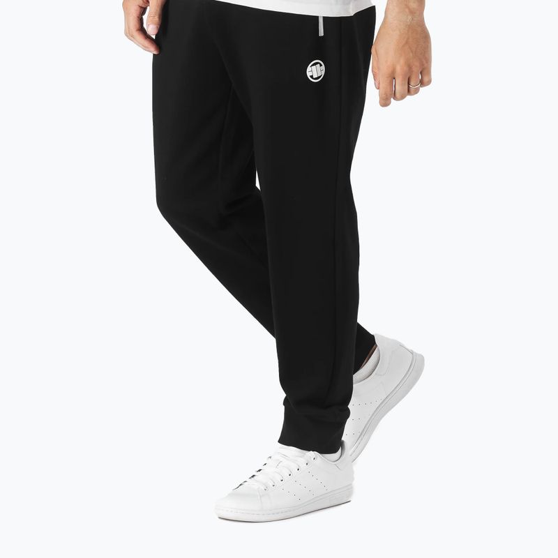 Штани чоловічі Pitbull West Coast Trackpants Small Logo Terry Group black