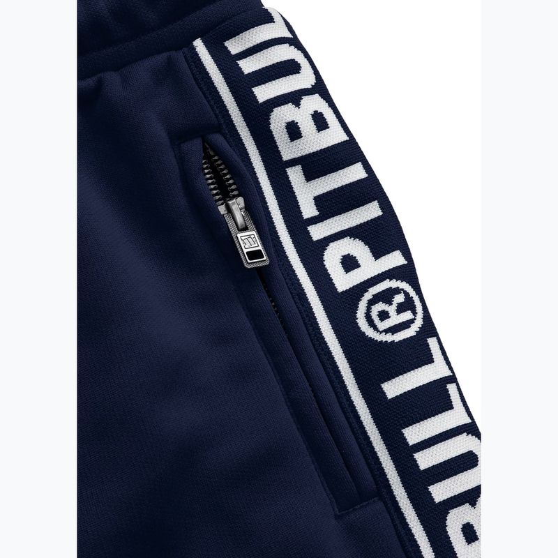 Штани чоловічі Pitbull West Coast Trackpants Tape Logo Terry Group dark navy 5