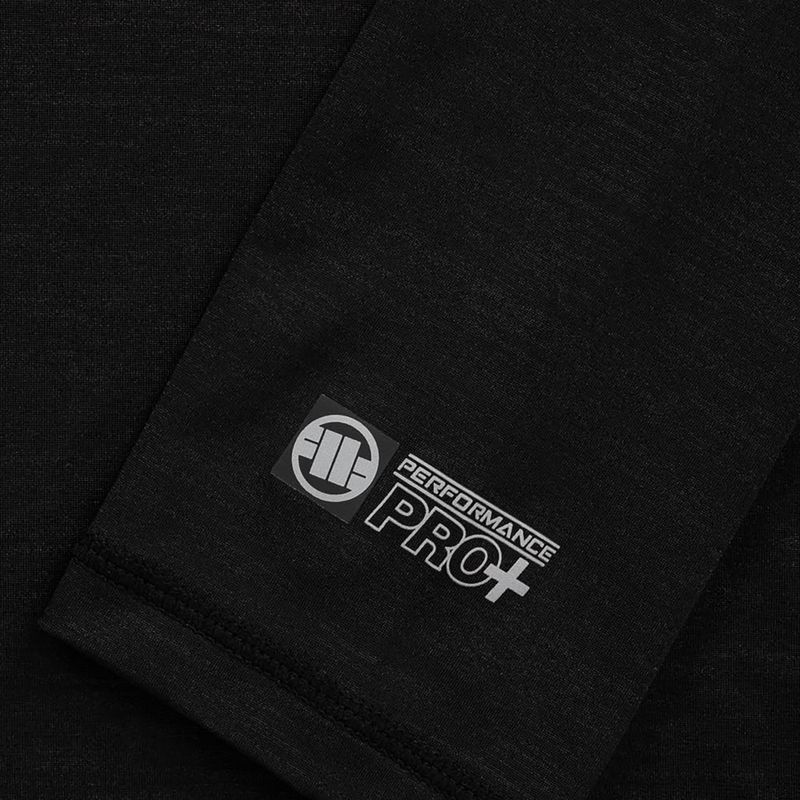 Рашгард лонгслів чоловічий Pitbull West Coast Performance Small Logo black 10