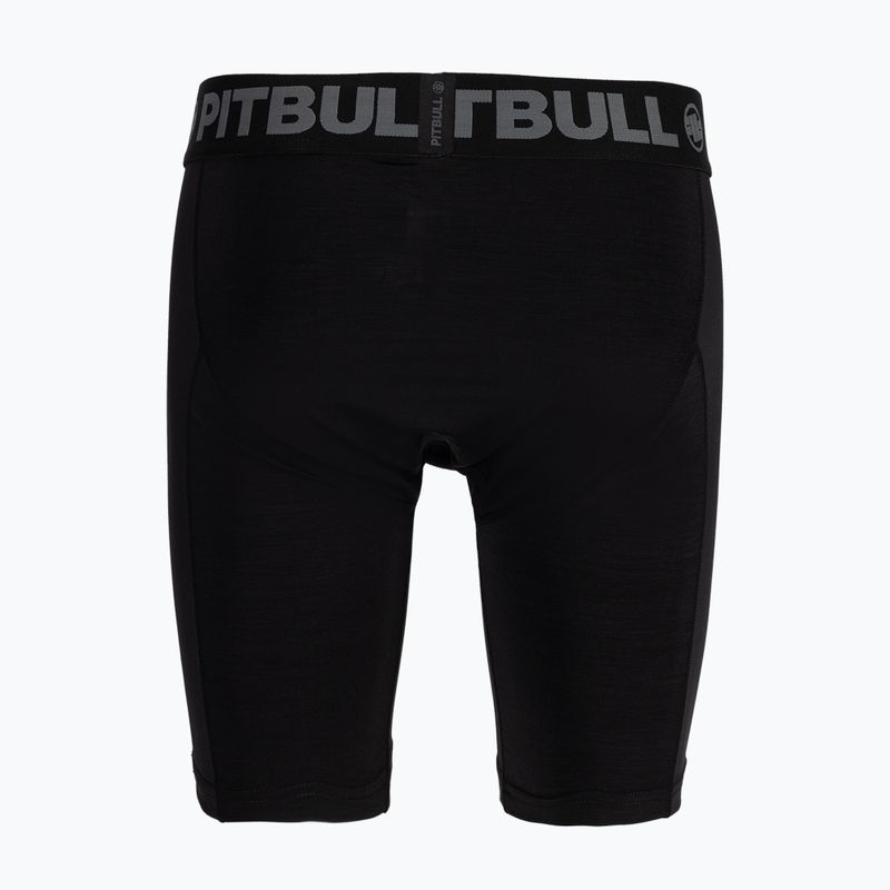 Шорти компресійні чоловічі Pitbull West Coast Performance Compression black 2