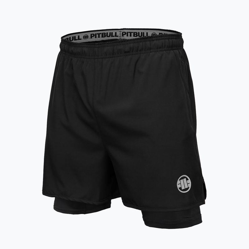 Шорти для тренувань чоловічі Pitbull West Coast Performance Mesh 2 black 6