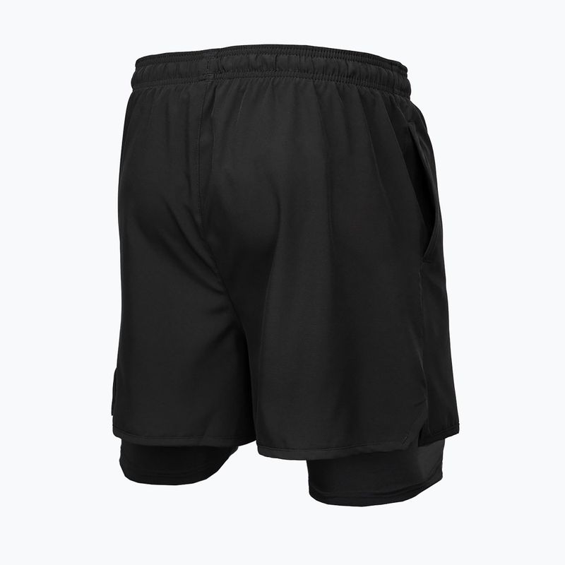 Шорти для тренувань чоловічі Pitbull West Coast Performance Mesh 2 black 7