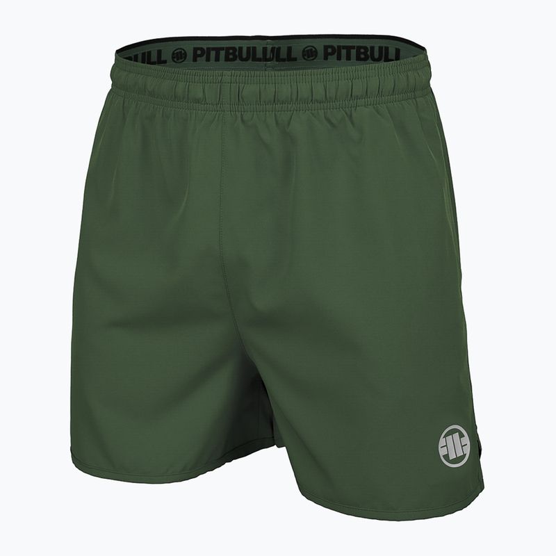 Шорти для тренувань чоловічі Pitbull West Coast Performance Small Logo olive