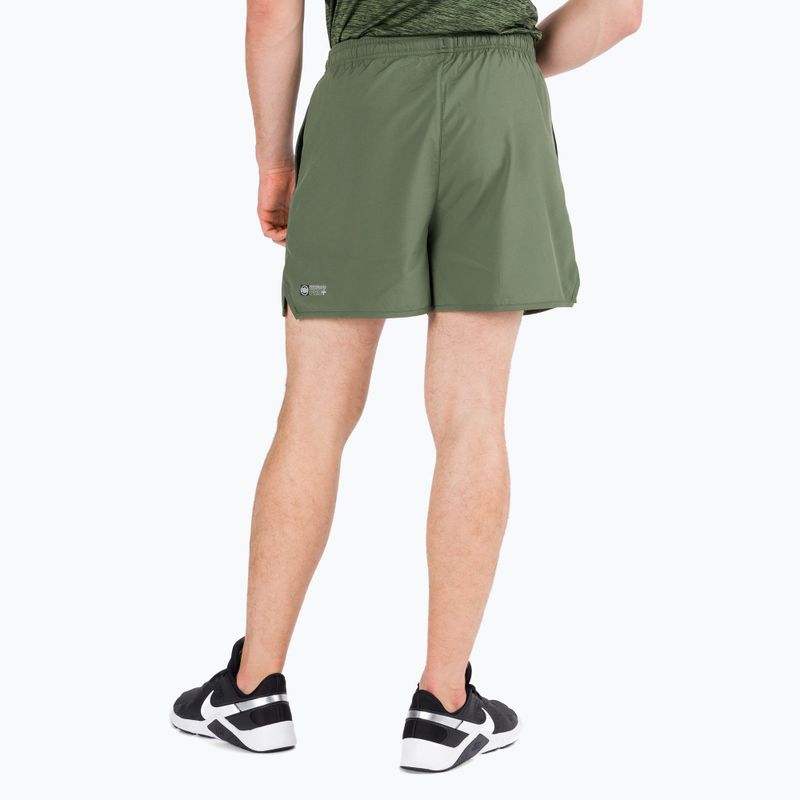 Шорти для тренувань чоловічі Pitbull West Coast Performance Small Logo olive 5