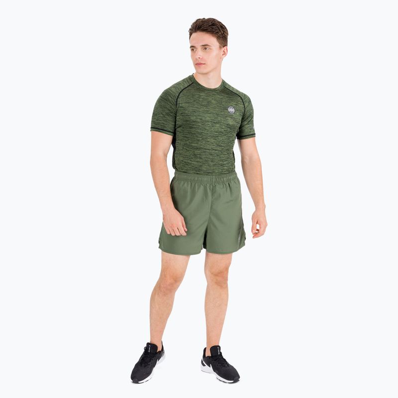 Шорти для тренувань чоловічі Pitbull West Coast Performance Small Logo olive 7