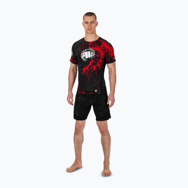Рашгард чоловічий Pitbull West Coast Blood Dog 2 Rash black 2