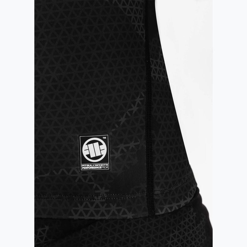 Рашгард лонгслів чоловічий Pitbull West Coast Net Camo 2 Rash black camo 7