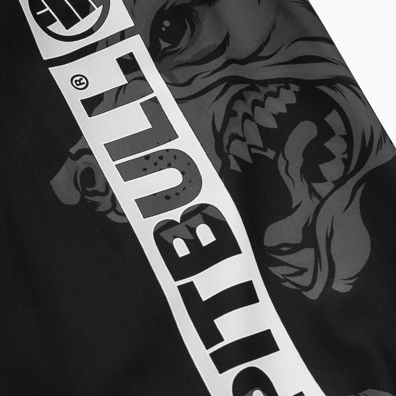 Шорти компресійні чоловічі Pitbull West Coast Masters of BJJ Hilltop black 5