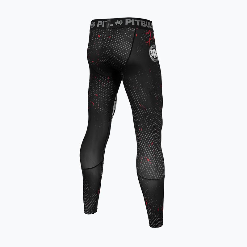 Легінси чоловічі Pitbull West Coast Leggins Blood Dog 2 black 2