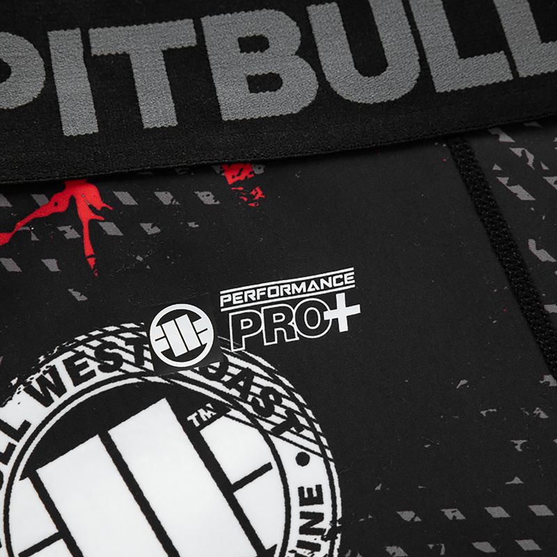 Легінси чоловічі Pitbull West Coast Leggins Blood Dog 2 black 3