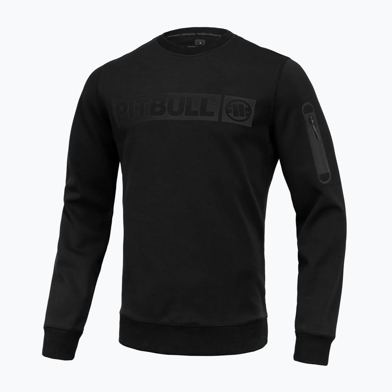 Чоловічий світшот Pitbull Beyer Crewneck чорний 4