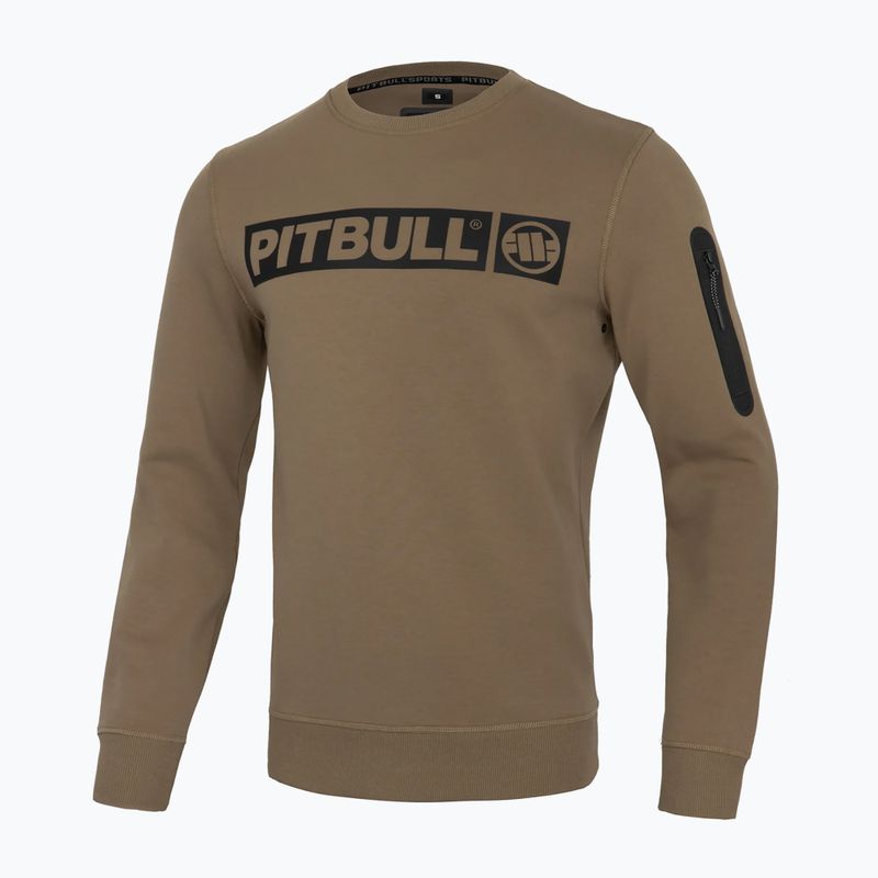 Кофта чоловіча Pitbull West Coast Beyer Crewneck coyote brown