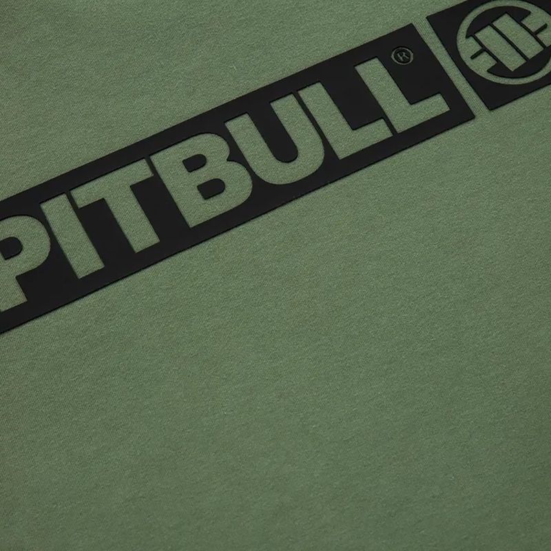 Чоловічий світшот Pitbull West Coast Beyer Crewneck оливковий 7