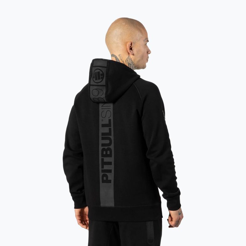 Кофта чоловіча Pitbull West Coast Stafford Hooded black 2