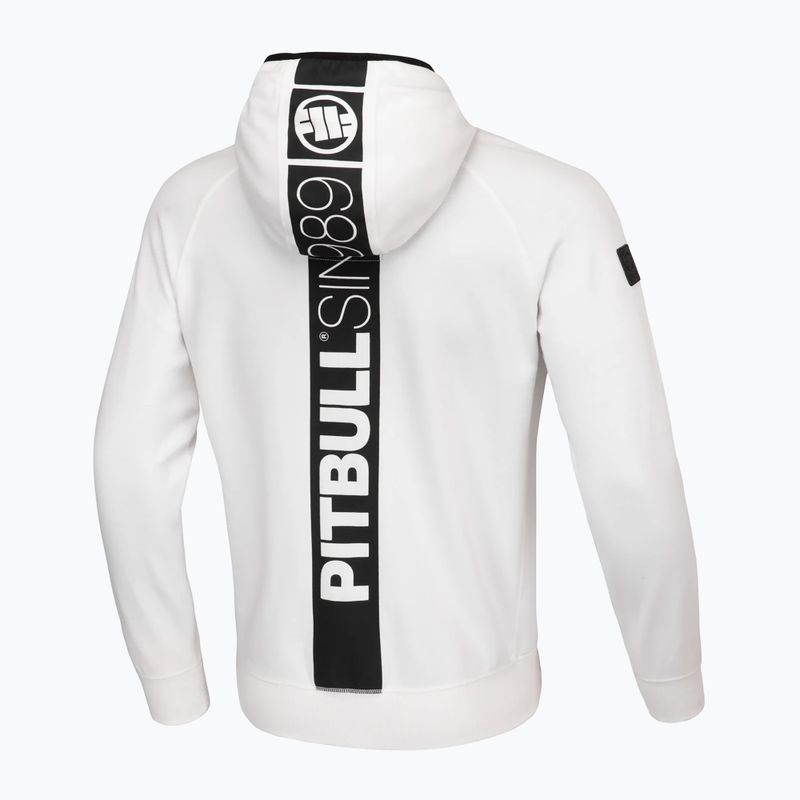 Кофта чоловіча Pitbull West Coast Hermes Hooded Zip off white 4