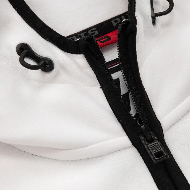 Кофта чоловіча Pitbull West Coast Hermes Hooded Zip off white 5