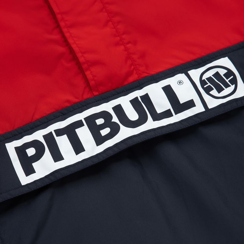 Чоловіча куртка Pitbull West Coast Loring Two-Color Kangaroo червона/темно-синя 7