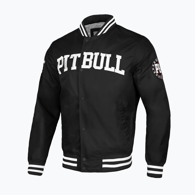 Чоловіча куртка Pitbull West Coast Tyrian 2 Varsity чорна 4