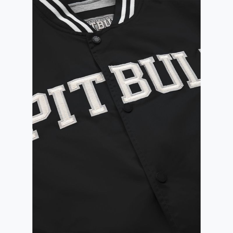 Чоловіча куртка Pitbull West Coast Tyrian 2 Varsity чорна 6