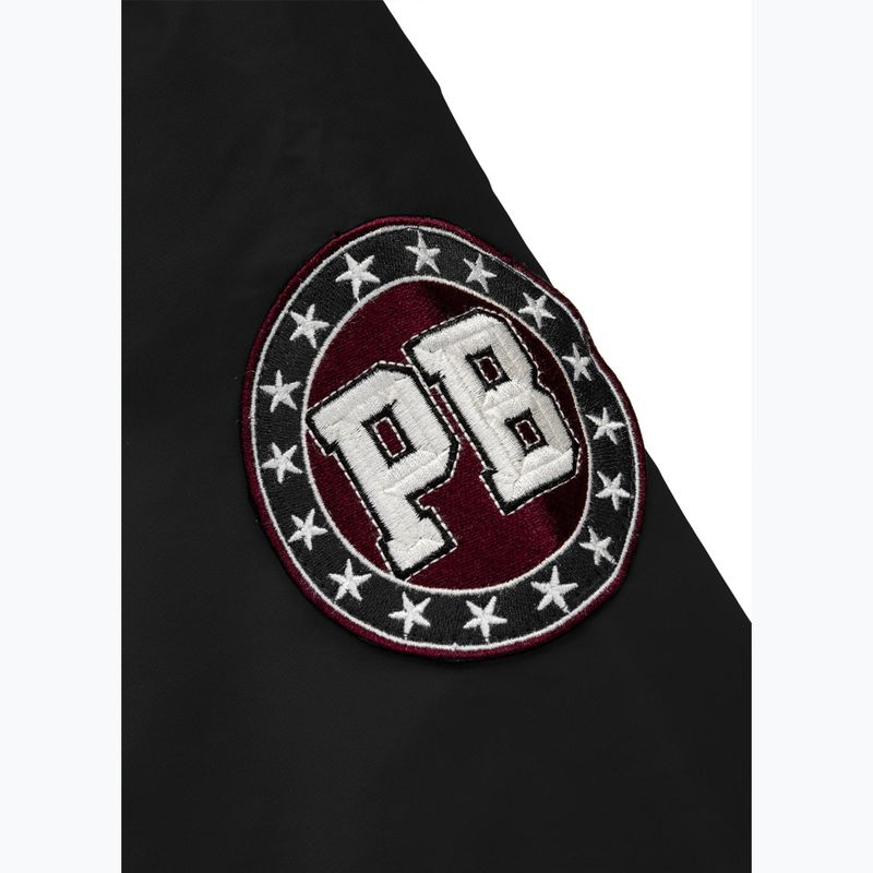 Чоловіча куртка Pitbull West Coast Tyrian 2 Varsity чорна 10