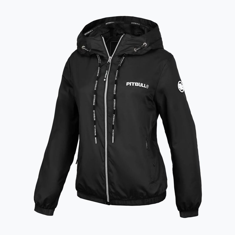 Жіноча куртка Pitbull West Coast Dahlia 2 Hooded Nylon чорна з капюшоном 3