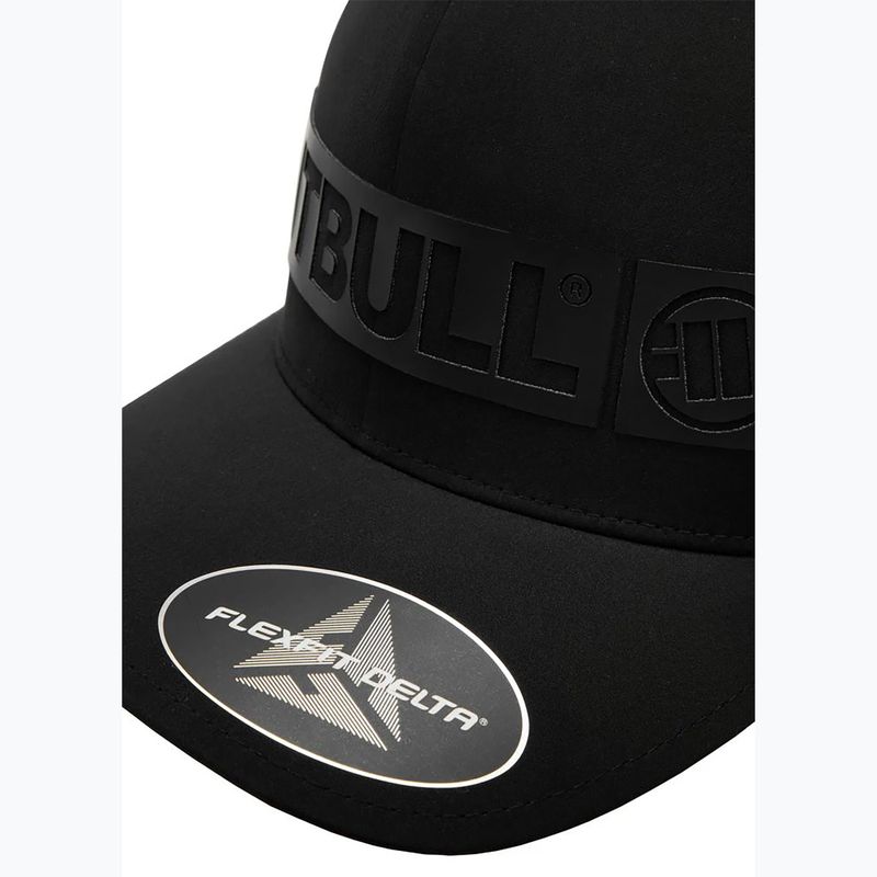 Кепка Pitbull Full Cap ,,Hilltop" Stretch Fitted black 4