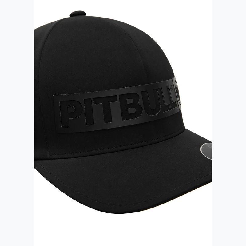 Кепка Pitbull Full Cap ,,Hilltop" Stretch Fitted black 5