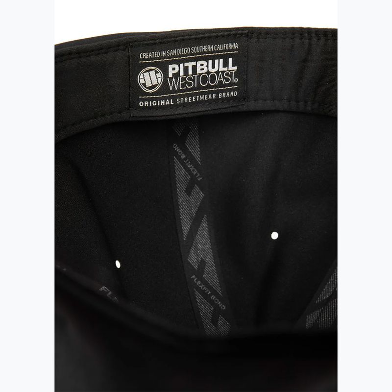 Кепка Pitbull Full Cap ,,Hilltop" Stretch Fitted black 8